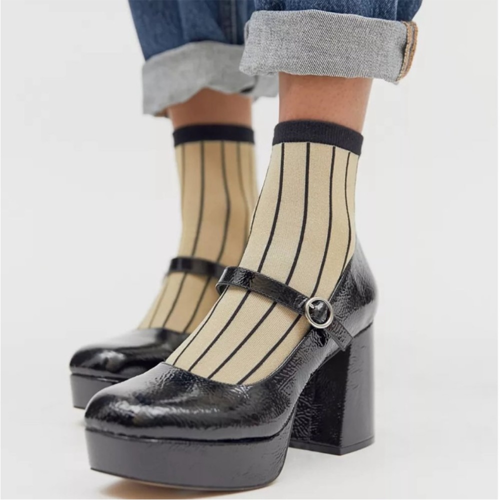 UO Sadie Mary Jane Platform Heel